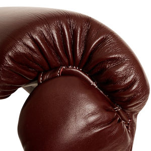 Gants de boxe en cuir marron vintage OEM nouveauté vente en gros gants de boxe en cuir PU et gants de kickboxing - Product Image 3