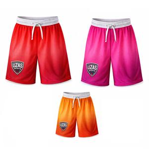 Pantalones Cortos de Verano de Lona Sólida con Estampado por Sublimación para Hombre, Logotipo Personalizado, Secado Rápido, Ecológicos, Transpirables, Deportivos, Casuales, de Cintura Media - Product Image 4