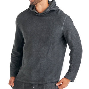 Nuevo conjunto de chándal para hombre de gran tamaño Street Wear Fleece Acid Wash, fabricación profesional, chándales de dos piezas para hombre - Product Image 6