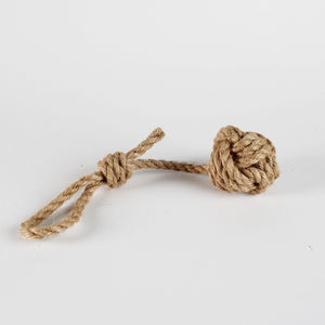 Juguetes ecológicos de cáñamo para perros que proporcionan tiempo de juego duradero, promueven la actividad física y fortalecen el vínculo entre el dueño y el perro. - Product Image 2