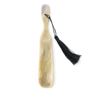 Calzador de Cuerno de Búfalo Real, Impermeable, Hecho a Mano, Tamaño Personalizado, Color Natural, Regalo Empresarial - Product Image 3