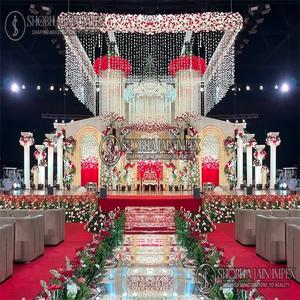 Decoración de escenario romano de gran boda - Product Image 1