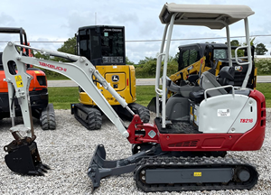 LIVRAISON GRATUITE TAKEUCHI TB216 MINI-EXCAVATRICE 24HP DIESEL ÉQUIPEMENT ROPS ÉTANCHE BOUCHEON DE BOUCHEURS APPROUVÉ EPA CE HYDRAULIQUE AUXILIAIRE 2 VITESSES PLC NEUF - Product Image 4
