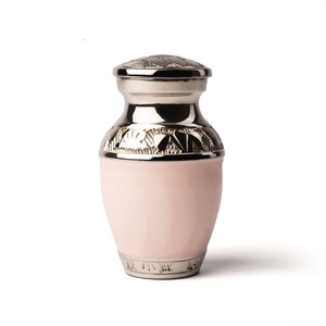 Urna de Cerámica Metálica de Lujo Más Vendida, Elegante Contenedor Conmemorativo para Cremación, para Exhibición en Interiores y Exteriores, Disponible para la Venta - Product Image 4