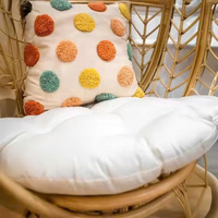 Meilleure vente Balançoire en osier pour jeux en plein air du Vietnam Dernier modèle avec coussin confortable pour bébé