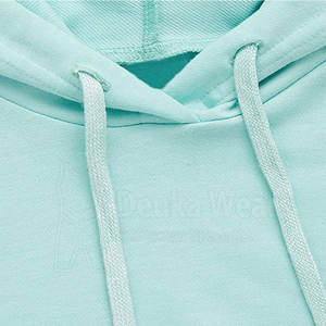 Sudaderas con Capucha Cortas para Mujer, Diseño Personalizado OEM, 100% Algodón, Cómodas, Manga Larga, Estilo Urbano, para Correr y Hacer Ejercicio - Product Image 4