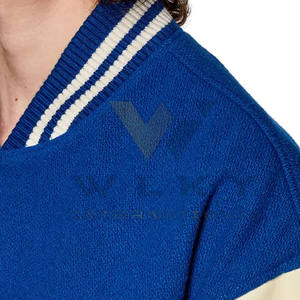 Chaqueta con letras OEM para hombre con cuello levantado, nuevo diseño personalizado, chaqueta única de excelente calidad - Product Image 5