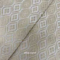 Tela bordada jacquard diseñador de tela de fantasía telas Sherwani BORDADO TRABAJO DE LA PISADA GEORGETTE TELA