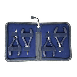 Kit de pinces à bijoux en acier inoxydable en différentes couleurs Nouvelle arrivée Pinces en acier inoxydable pour kit de fabrication de bijoux - Product Image 1