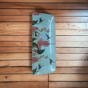 Bandeja Cuadrada de Madera de Mango con Asa, de un Solo Nivel, Colores Surtidos - Almacenamiento Portátil para Cocina y Sala de Estar, Diseño Moderno - Product Image 6