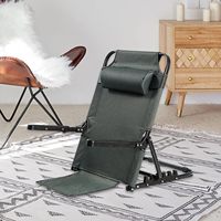 Fauteuil de lecture inclinable et pliable à 7 positions réglables (30-75 degrés) pour le repos et le soutien du dos