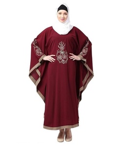 Robe longue légère personnalisée OEM Abaya pour femmes meilleure vente de vêtements de mode islamique de Dubaï Vêtement de plein air grande taille - Product Image 6