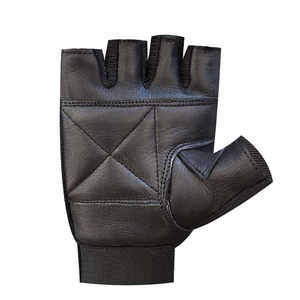 Gants d'haltérophilie en cuir avec logo personnalisé pour hommes pour la gym, le fitness, les sports de plein air, l'entraînement et le cyclisme - Product Image 3
