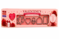 Ensemble de découpoirs à biscuits pour la Saint-Valentin en acier inoxydable, moules romantiques pour biscuits en fondant et en sucre