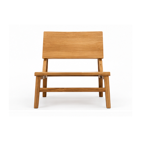 Silla de Jardín de Madera de Teca Sólida, Muebles Modernos de Madera para Patio, Terraza, Hotel, Resort, Villa y Balcón - Product Image 2