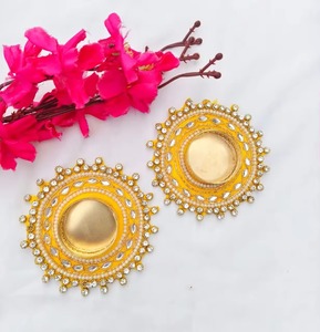 Bougeoir décoratif, décoration de mariage indien, faveur de retour, décor de Diwali ganpati, décoration d'escalier, décor de dessus de table - Product Image 1