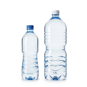 Eau en bouteille en promotion : 500 ml et 1,5 L – Pack d'eau potable pure et fraîche, eau minérale propre pour la maison et le bureau au quotidien - Product Image 1