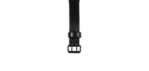 Cintura per Sollevamento Pesi in Pelle Bicolore Nero-Grigio con Chiusura a Strappo, Design Personalizzato, Traspirante, Antiscivolo e Leggera - Product Image 4