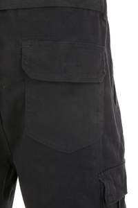 Gran oferta de pantalones cortos cargo informales sueltos de algodón con bolsillo para hombre, pantalones cargo de utilidad sólida, pantalones cortos cargo de calle personalizados para hombre - Product Image 5