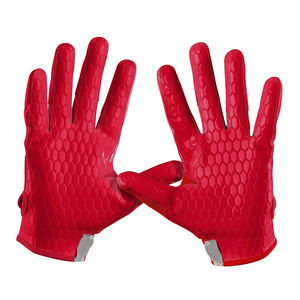 Gants de Football américain en cuir pur, en peau de mouton, sur mesure, à vendre, OEM, nouvelle collection - Product Image 5