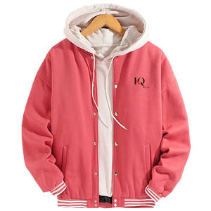 Blouson universitaire décontracté raffiné pour homme – Vêtement d'extérieur streetwear élégant, réversible, respirant et confortable pour le quotidien - Product Image 1