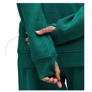 Sudaderas Extra Grandes y Ligeras para Mujer, Cómodas y Transpirables, con Capucha y Logotipo Frontal, Formales, 100% Algodón de Felpa para Invierno - Product Image 5