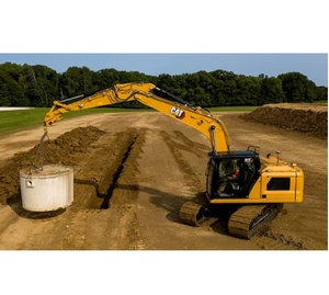 รถขุดตีนตะขาบ CAT 317 GC คุณภาพสูง ราคาประหยัด พร้อมจำหน่ายแล้ว มาพร้อมกับรองเท้าตีนตะขาบแบบสามชั้นที่แข็งแรง และความเร็วในการหมุนที่รวดเร็ว 8.7 รอบต่อนาที - Product Image 6