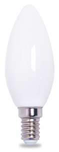 โคมไฟเทียนคริสตัล LED ผิวด้าน E14 4W 4000K 470Lm (GSC 200695050) - Product Image 1