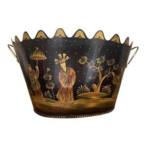 Vente chaude Style Américain Contemporain Noir Et Or Couleur Métal Poubelle Fer pour La Maison Taille Personnalisée Forme Couleur - Product Image 1