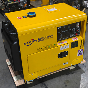 Generadores diésel silenciosos KATHER <span class=keywords><strong>de</strong></span> 10KW 10KVA, generador <span class=keywords><strong>de</strong></span> reserva diésel <span class=keywords><strong>de</strong></span> 8KW 5KW para exteriores con panel digital. - Product Image 2