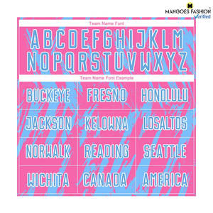 Uniforme de Fútbol Personalizado con Estampado por Transferencia Térmica en Rosa, Azul Claro y Blanco, Pantalones Cortos de Verano de Alta Calidad, Antibacterianos, 100% Poliéster - Product Image 6