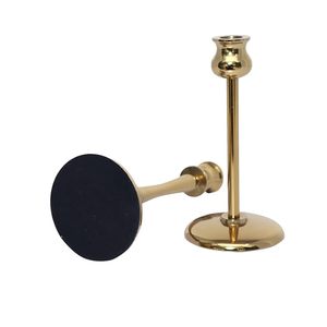Good Finishing Gold Metal in <b>Brass</b> Art <b>Candlestick</b> Holder Innovative Home Decoration for Luxury Wedding Decoration Candle Stand - Product Image 4