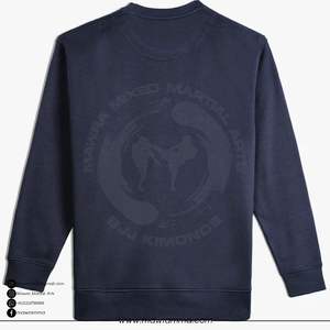 Mawra New High Quality Cotton/Polyester Blend Sweatshirt with Embroidery & Plain Dye for Winter Men's Streetwear - Product Image 6