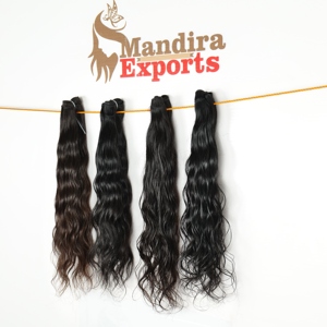 Cabello Natural 100% Remy con Cutícula Alineada, Cabello Virgen Sin Procesar, Ondulado Profundo Natural, Extensiones de Cabello Humano de Tamil Nadu - Product Image 3