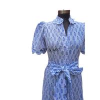 Robes midi en coton uni pour femmes, style simple et élégant, confortables, respirantes, écologiques, lavables, avec poches