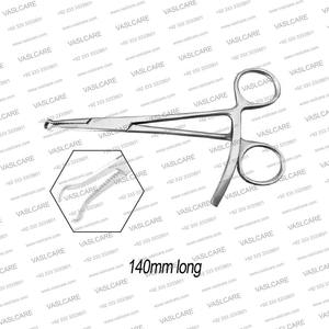 Fórceps de sujeción de hueso 160mm fórceps de reducción de hueso ortopédico veterinario Fijación de hueso Animal de acero inoxidable - Product Image 3