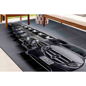Alfombra Impresa - Alfombra Personalizada para Automóvil Mercedes Benz Serie E, Alfombra Delgada No Tejida - Product Image 3