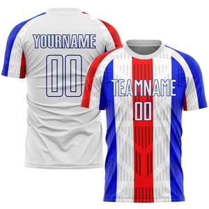 ชุดเสื้อฟุตบอลและกางเกงขาสั้นสำหรับทุกเพศชุดเสื้อ100% ยืดแขนสั้นกำหนดสีแห้งเร็วโพลีเอสเตอร์บริการ OEM - Product Image 6