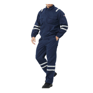 Ropa de Trabajo Resistente al Fuego y Eléctrica para Mujer, Suministro de Fábrica, Ropa de Trabajo FRC, Overol de Seguridad con Reflector - Product Image 1