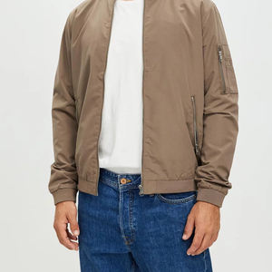 2025 <b>Men</b> <b>Jacket</b> <b>Flight</b> Bomber Coat <b>Jacket</b> Custom logo Embroidery patched bomber <b>jacket</b> wind breaker Wholesale OEM Customized. - Product Image 3