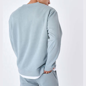 Conjunto Deportivo Personalizado de Alta Calidad, Tejido de Punto con Hombros Caídos, Estilo Básico, Cuello Redondo, Algodón y Elastano, para Hombre - Product Image 3