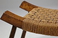Tabourets décoratifs en bois de Jute, nouveaux meubles de décoration de maison, tabourets de style moderne pour salon à vendre