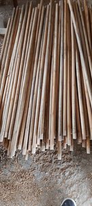 Manche de balai en bois du Viet nam balai en plastique bois de balai d'eucalyptus naturel - Product Image 2