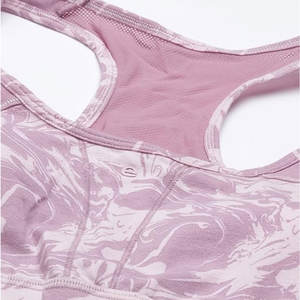 Sujetador deportivo personalizado de alta calidad, conjunto de pantalones cortos, ropa deportiva transpirable para gimnasio, alto soporte, venta al por mayor, diseño sin costuras de Color personalizado - Product Image 6