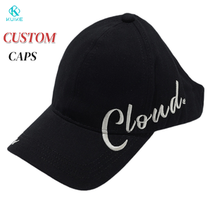 Casquette à visière pour femme, personnalisable OEM/ODM avec logo, vente en gros directe usine, en tissu délavé brodé, pour tennis, cyclisme, pêche - Product Image 1