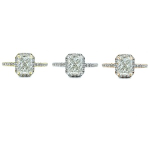 Bijoux fins, design de luxe, meilleure qualité, or blanc massif 18 carats, diamant naturel, pierre principale détaillée, bagues de fiançailles et de mariage pour - Product Image 4