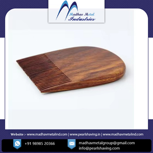 Peine de barba de madera de Venta caliente para forma de barba larga para hombres a precio al por mayor a granel - Product Image 2