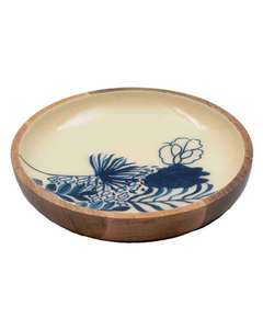 Fashionable Trending <b>Mango</b> <b>Wood</b> Enamel Print Custom Wooden Salad Serving <b>Bowl</b> Wholesale Manufacturer and Supplier - Product Image 3
