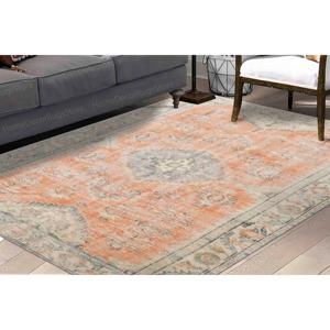 Tapis à motifs géométriques, design classique, entrée, chambre d'enfant, décoration antique, tapis gobelin - Product Image 1