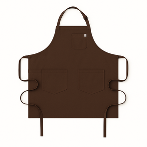 Kitchen Use Custom Water Repellent Cross <b>Back</b> Heavy Duty Adjustable <b>Large</b> Pockets Cotton Canvas Aprons for Men and Women - Product Image 5